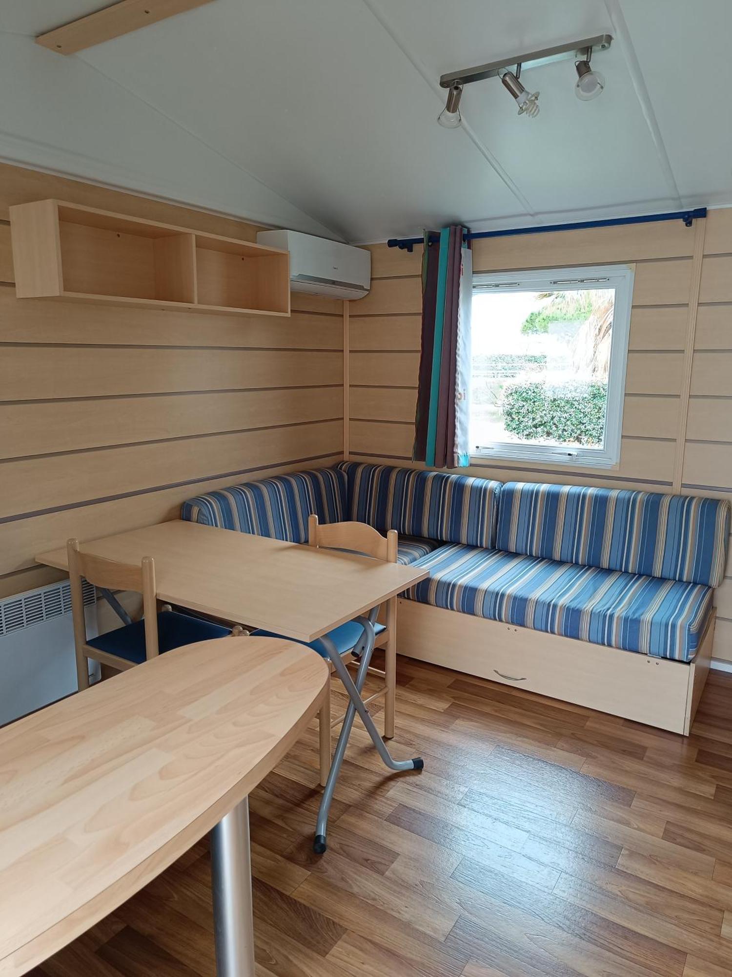Mobil Home Lucky Climatise Camping Novela Port La Nouvelle Exterior foto